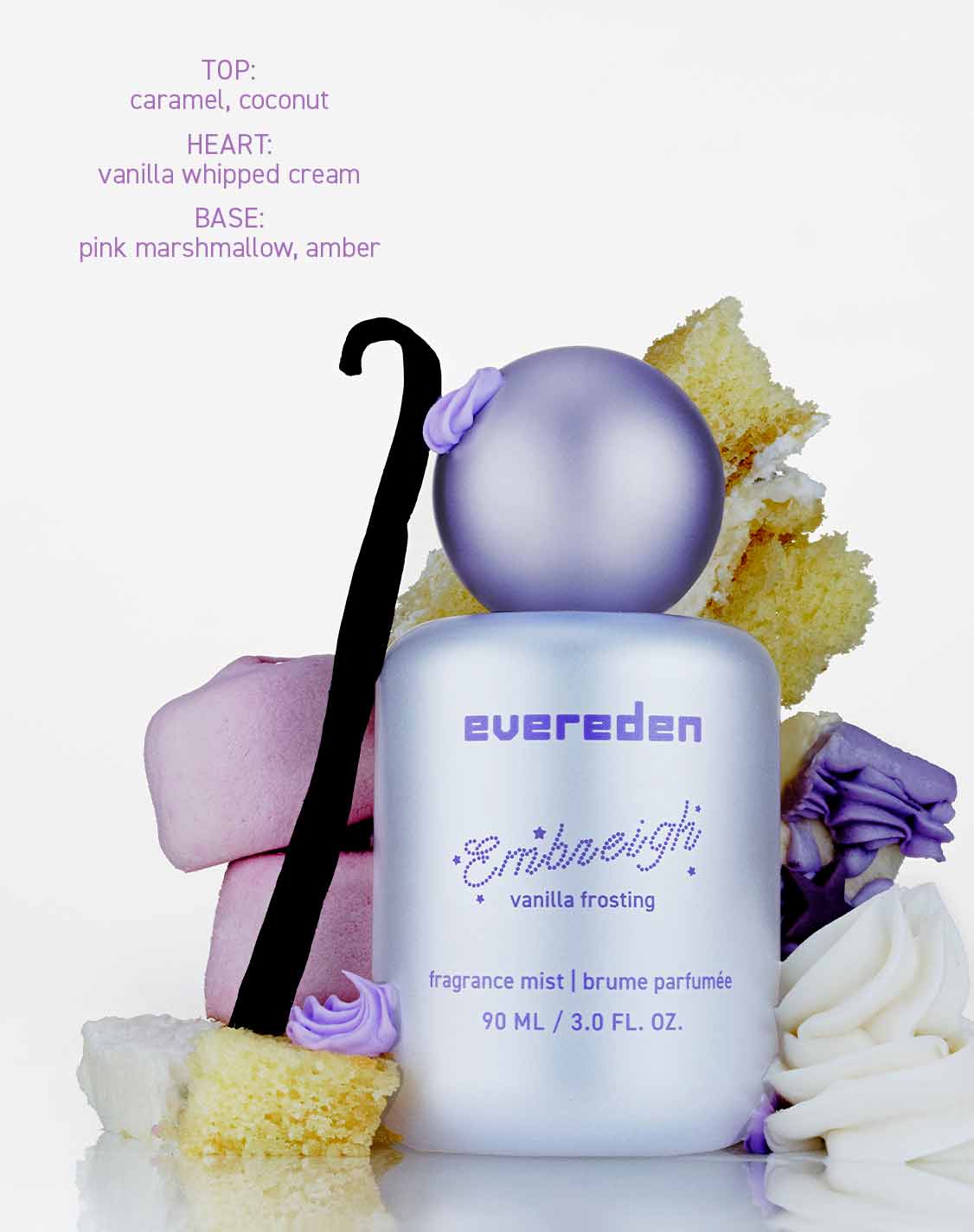 Hair and Body Fragrance Mist - Vanilla Frosting - Image 3