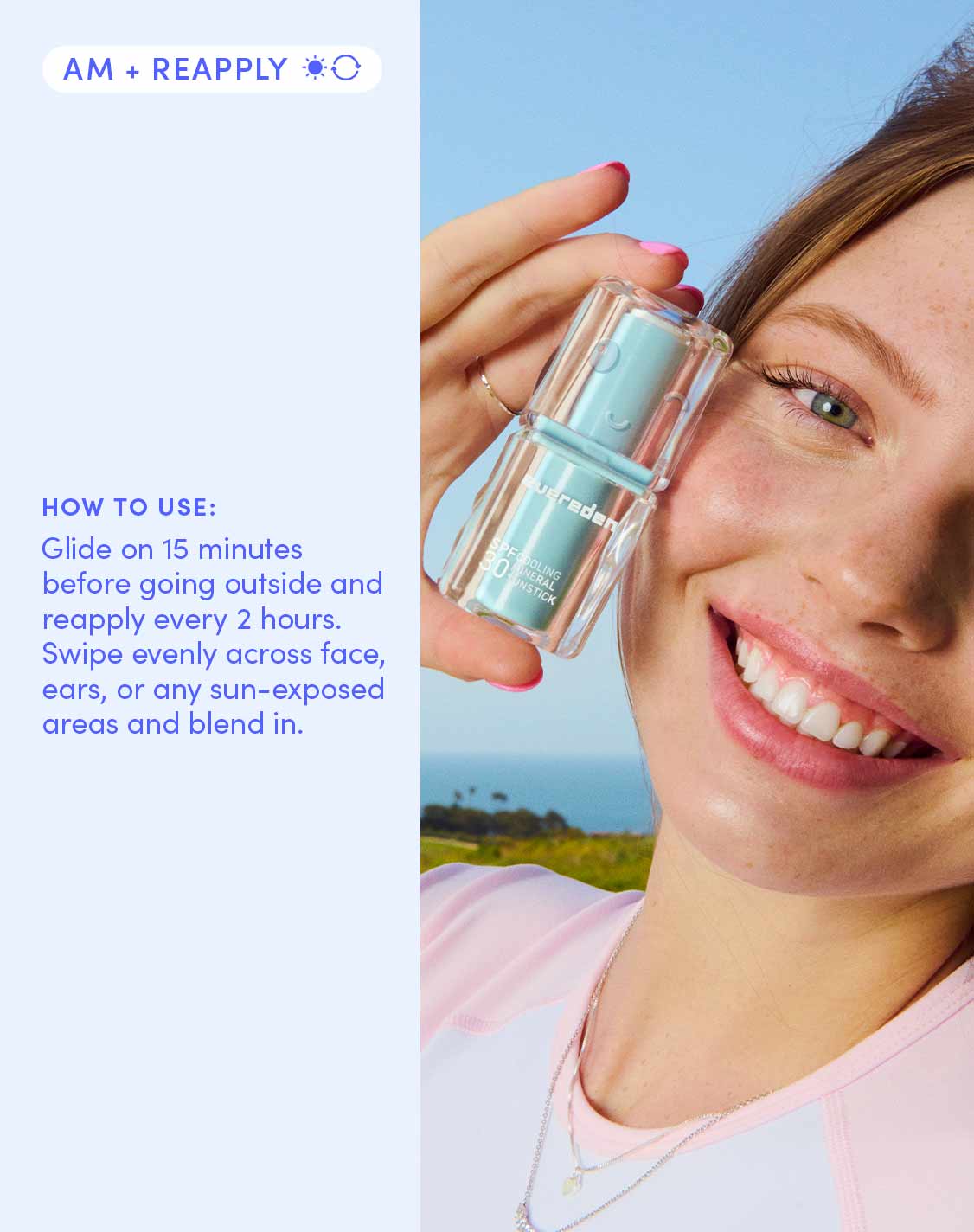 Kids Cooling Mineral Sunstick SPF 30 - Image 4