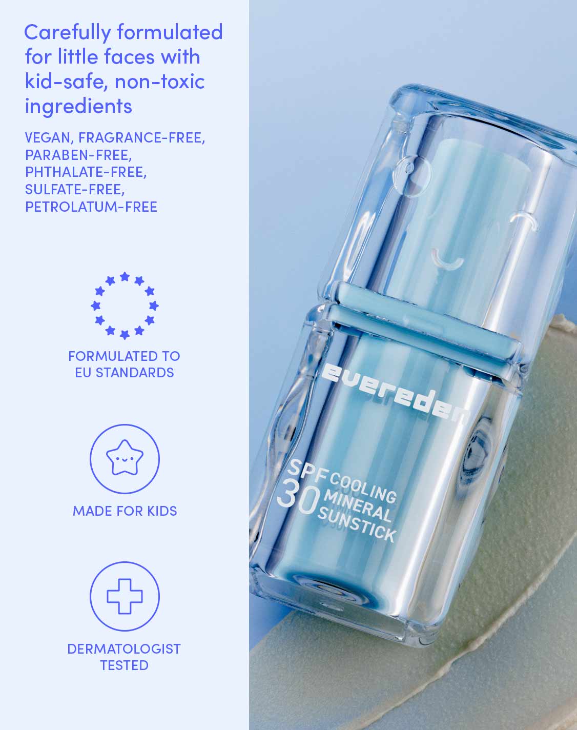 Kids Cooling Mineral Sunstick SPF 30 - Image 6