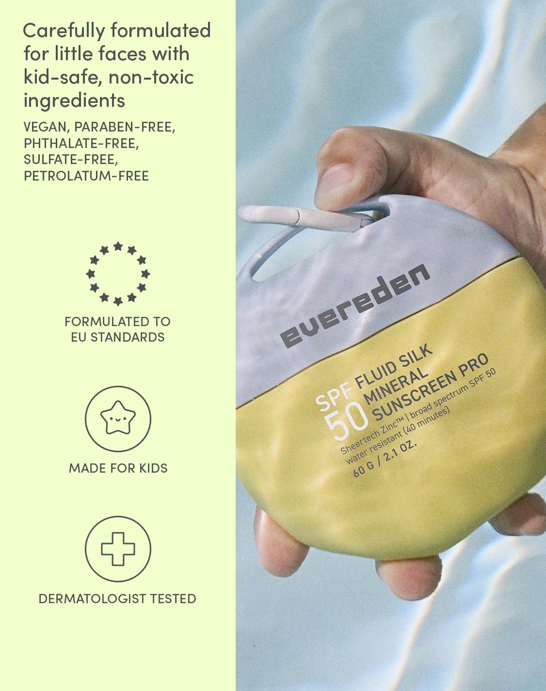Kids SPF50 Fluid Silk Mineral Sunscreen PRO - Image 7