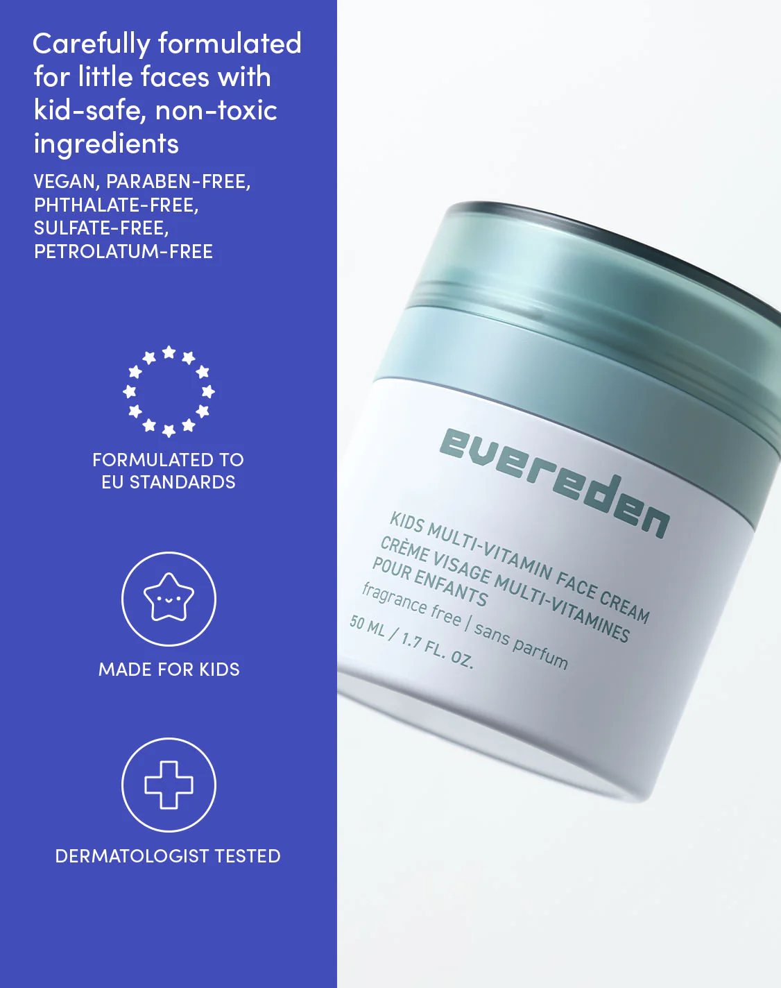 Kids Multi-Vitamin Face Cream Fragrance Free - Image 5