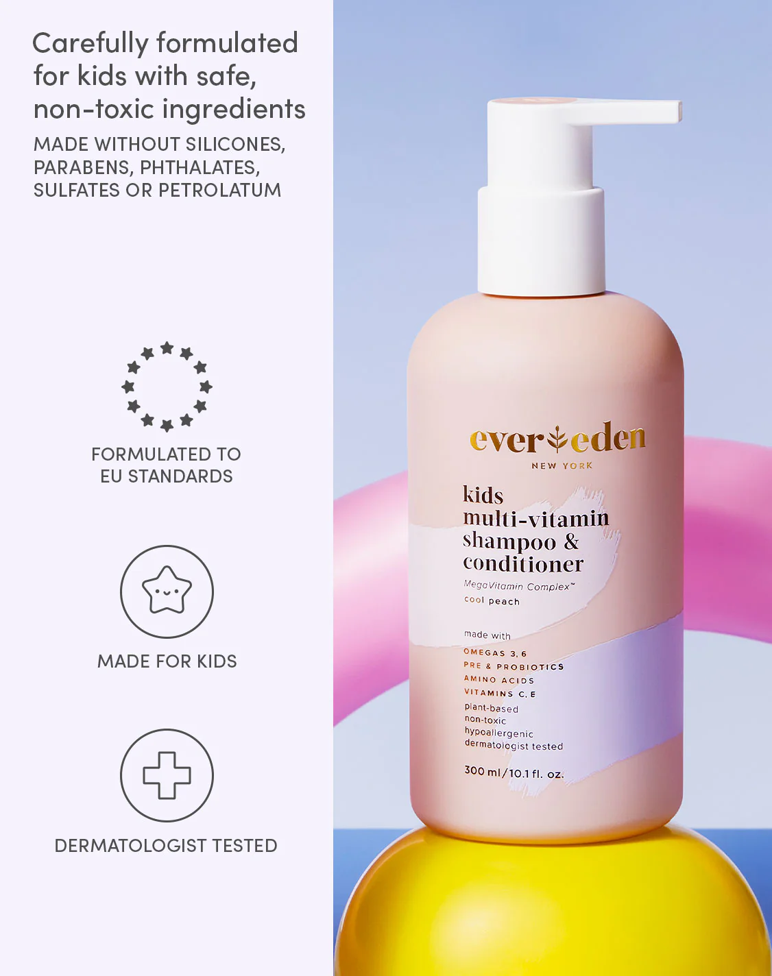 Kids Multi-Vitamin 2-in-1 Shampoo & Conditioner - Image 4